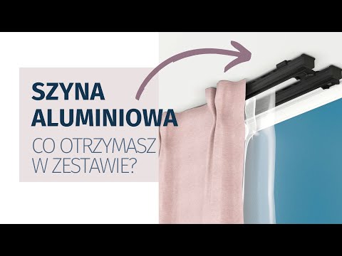 SZYNA KS - idealna do zawieszenia firan i zasłon