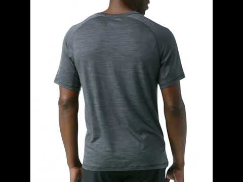 T-shirt SMARTWOOL Homme – Modèle Quatorzeener Active – Manches Courtes – Taille XL – Marron Sable – Neuf Avec étiquettes