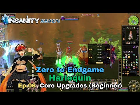 Insanity FlyFF - ZTE Harlequin Series Ep.6 - Core Upgrades (Beginner)