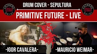 SEPULTURA - PRIMITIVE FUTURE &quot;LIVE&quot; 1992 - DRUM COVER, by Mauricio Weimar