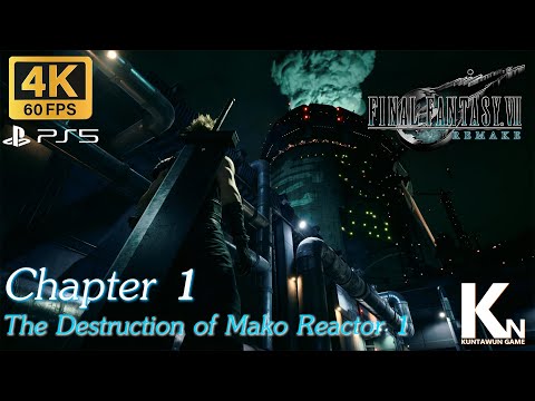 Final Fantasy 7 Remake Intergrade Chapter 1 4K 60FPS HDR Gameplay - (PS5 Version)
