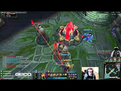 Bjergsen's nasty Azir combo