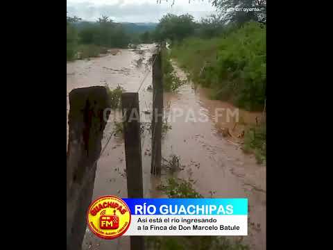 Río Guachipas | Inusual crecida