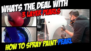 How to Spray Paint 3 Layer Pearls