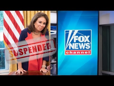 JEANINE PIRRO SUSPENDED BY FOX NEWS