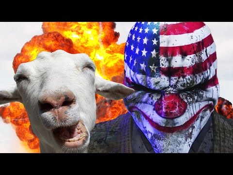IT'S JUST A PRANK BRO! | Goat Simulator Payday DLC