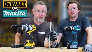 DeWalt vs Makita Hammer Drill - 20V Max DCD1007 vs XGT GPH03