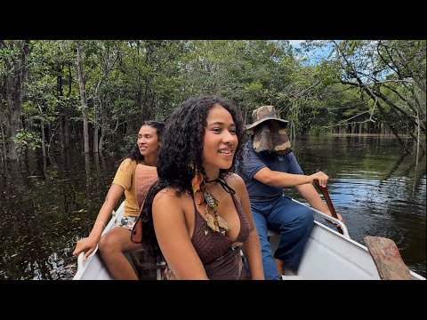 LOOKING FOR PLACES TO CAMP! WE HAD A BARBECUE ON THE BEACH! IN THE INTERIOR OF THE AMAZON!