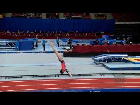 SILICHEVA Irina (RUS) - 2017 Trampoline Worlds, Sofia (BUL) - Qualification Tumbling Routine 1