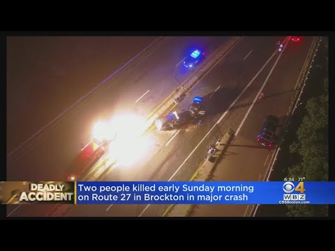 2 Killed By Violent Car Crash In Brockton Early Sunday