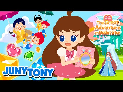 The Missing Ballet Stones! 💎 | Ep. 1 | Ballet Star Adventure | JunyTony Animated Series