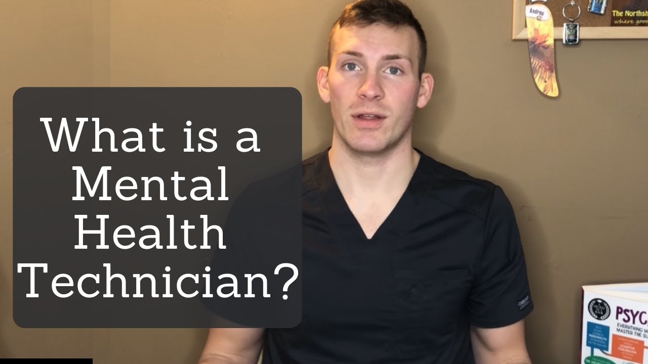 What are the duties of a mental health technician?