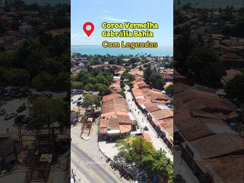 Praia Coroa Vermelha - Cabrália Bahia #portoseguro #cabralia #bahia #turismo #praia #drone #viagem