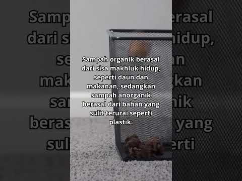 What is the difference between organic and inorganic waste? #environment