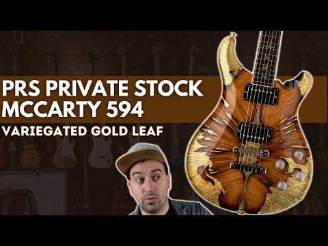 PRS Private Stock McCarty 594 Variegated Gold Leaf image 12