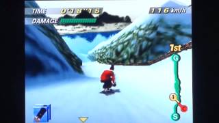 1080 Snowboarding on N64. Gameplay & Commentary.
