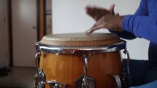 Video thumbnail for Toca custom deluxe 12 1/2 Tumba (Conga) drum quick demo demo by Just Ovi
