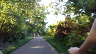 Trails On A Bright Sunny Day With Go Pro - Hi Definition 1080p