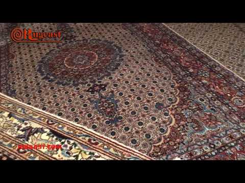 Rugeast Moud oriental carpet hand-knotted