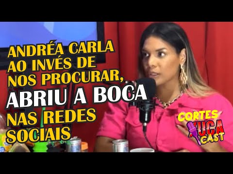 ANDRÉA CARLA AO INVÉS DE NOS PROCURAR, FOI PRAS REDES SOCIAIS | DANY MYLER