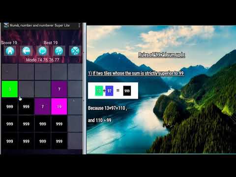 Numb number numberer SuperLite Video
