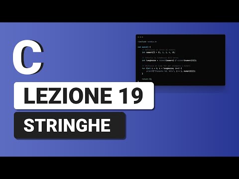 Strings - C Tutorial Italian 19