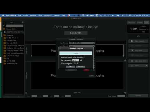 Smaart v9 - SPL 1 - Calibration