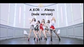 A.KOR - Always (male version)