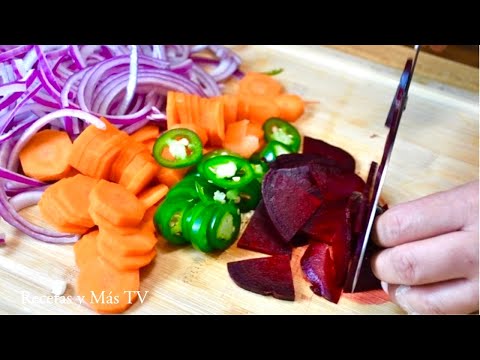A must-have on your table. Honduran Pickled Vegetables