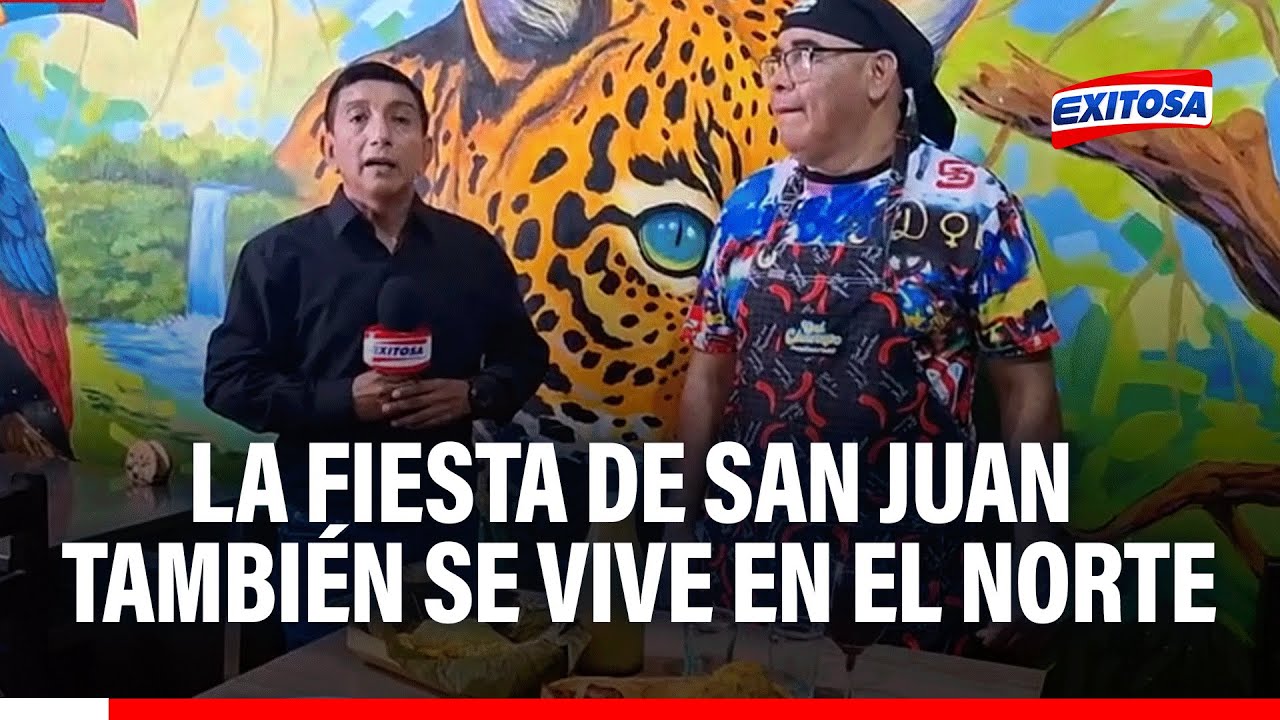 🔴🔵La Fiesta de San Juan también se vive en el norte con platos típicos y bebidas exóticas