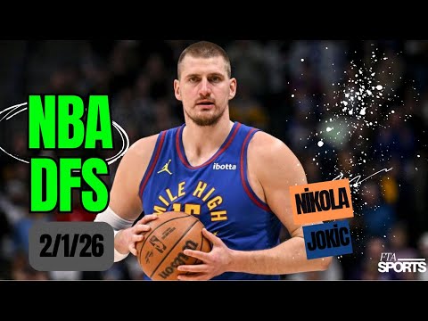 NBA DFS Sunday 2-1-26: DraftKings & FanDuel Picks, Top Values & Strategy for Today’s Slate