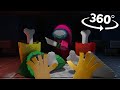 AMONG US 360° - Minecraft Animation [VR] 4K Video