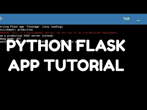 Python Flask App With Html Template Using Render_template Python Webserver