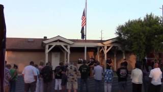 preview picture of video 'Wildomar VFW Post 1508, September 11th Tribute (2014)'