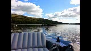 preview picture of video 'Coniston Lake - Camping and dingy outing in Excursion 4 dingy'