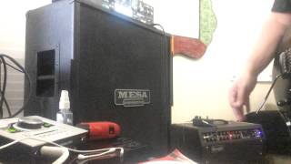 Video thumbnail for KEMPER PROFILER AMP RACK 600W MESA BOOGIE  MARK V MODE MARK IV - MARIANO BRASCICH 2015 by Official Mariano J. Brascich