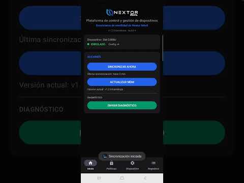 Nextor Móvil - Gestión MDM