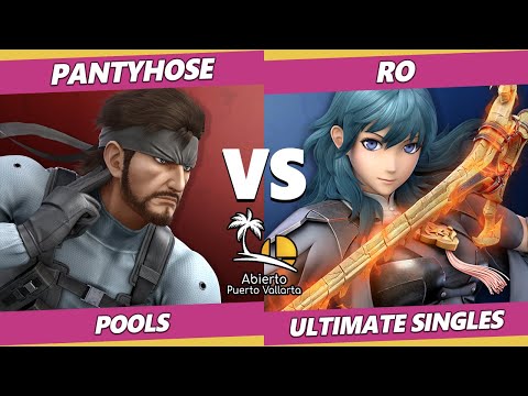 Abierto Puerto Vallarta - Pantyhose (Snake) Vs. Ro (Byleth, Donkey Kong) SSBU Ultimate Tournament