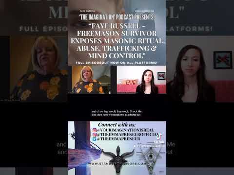 OUT NOW! “Faye Russell: Freemason Survivor Exposes Masonic Ritual Abuse, Trafficking & Mind Control"