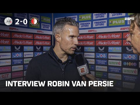 Robin VAN PERSIE: "Er wilde maar één team voetballen en dat waren wij" | Interview