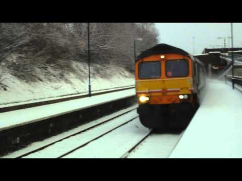 GBRf 66732 passing Heworth