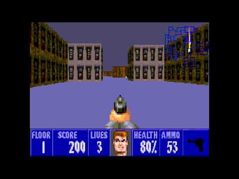 ZX Spectrum Next Raycast Engine test