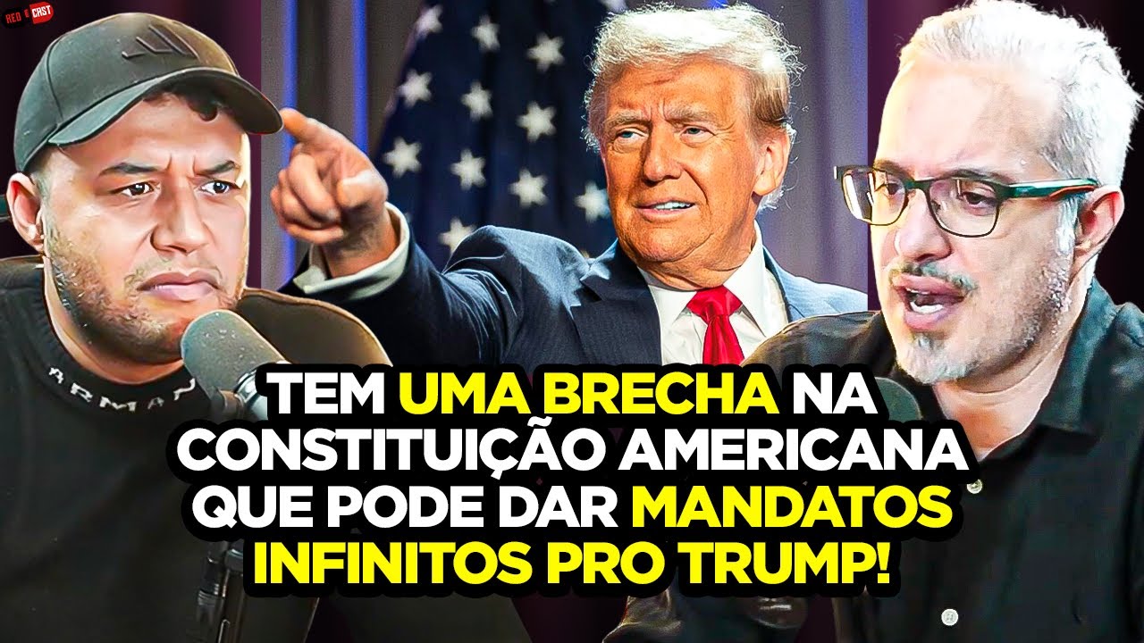A ESTRATÉGIA do TRUMP pra SE MANTER no PODER PRA SEMPRE!