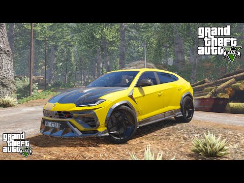MOBIL SUV TERKEREN DI DUNIA LAMBORGHINI URUS TERKENCANG MANTAP - GTA V MOD INDONESIA EPISODE SPESIAL