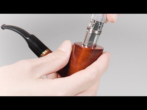 Tobacco Pipe Reamer w/ Built in Shank Tool - Adjustable