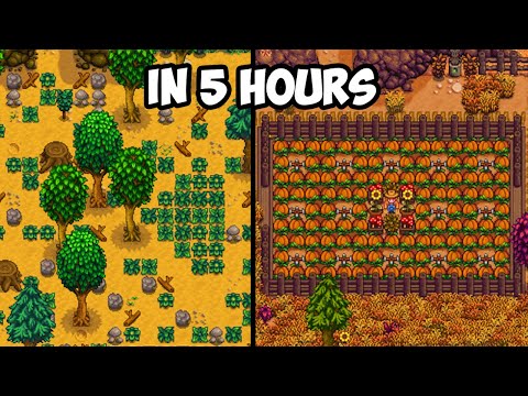 How Fast Can I Decorate My Farm?