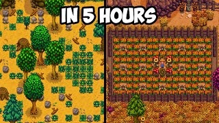 How Fast Can I Decorate My Farm?
