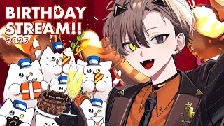 THE BIRTHDAY PARTY CONTINUES!! 【 EST BIRTHDAY STREAM 】 【 NIJISANJI EN | Alban Knox 】