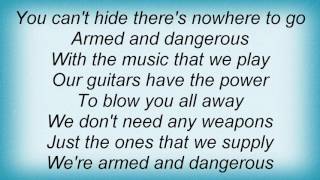 Razor - Armed And Dangerous Lyrics