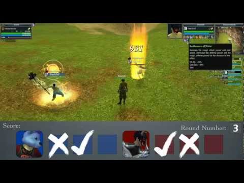 Rappelz E7P3 Fiend vs High Druid PVP